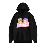 Anti Social Club Hoodie Anime Print Fashion Casual Hooded Sweatshirt