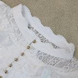 Nina Parker Black Dress Long Sleeve Cake Dress Sexy Lace Dress