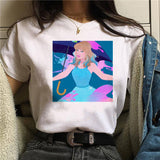 Taylor Swift Merch Cartoon Printed Simple round Neck Short Sleeve T-shirt