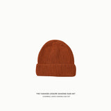 Toboggan Hat Casual Warm Knitting Thread Hat Autumn and Winter Woolen Hat Hip Hop