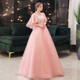 Women's Evening Dress Ball Gown Princess Quinceanera Wedding Dresses Pettiskirt Banquet Host Performance Costume Evening Dress Women