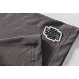 Bugs Bunny Shirt Loose Casual Cartoon Gray Clothing for Men