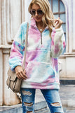 Women Winter Coats Autumn and Winter New Women 'S Clothing Leopard Splicing Pullover Fleece Sweatshirt Baggy Coat
