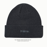 Toboggan Hat Woolen Cap Men and Women Fashion Autumn and Winter Beanie Hat