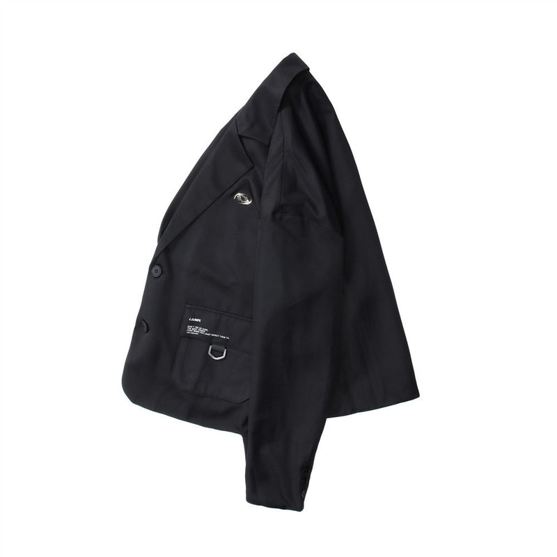 Men's Casual Suit Man Blzer Dark Suit Jacket Men's Loose Lapels Jacket Casual Small Suit