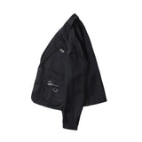 Men's Casual Suit Man Blzer Dark Suit Jacket Men's Loose Lapels Jacket Casual Small Suit