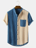 Men Hawaii Shirts Summer Short Sleeve Shirt Men