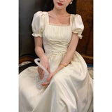 Marilyn Monroe Dress Vintage Dress Women's Bubble Sleeve Dress Summer