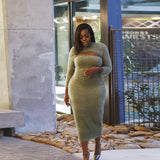 Nina Parker Black Dress Sexy Sheath Dress