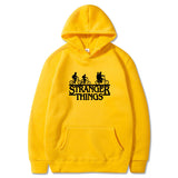 Stranger Things Hoodie Autumn and Winter Velvet Sport Hoodie Sweater Men