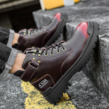 Men's Martin Boots Men's Autumn and Winter Casual Boots