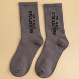 V Lone Socks Socks Men's Middle Tube Socks Cotton Women Long Socks