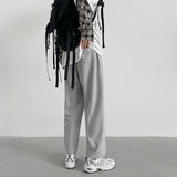 Men Pants Loose Straight Sweatpants Boys Casual Pants