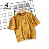 Children T Shrits Summer Short Sleeve Top Boy's Short-Sleeved T-shirt