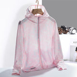 Sun Resistant Clothes Summer Camouflage Sun Protection Clothing Women's Thin Breathable