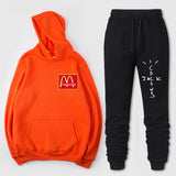 Travis Scott Astroworld Hoodie & Pant 2 Piece Set Letter Print Hoodie
