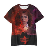 Stranger Things T Shirt Cosplay Costume 3DT T-shirt