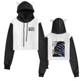 Travis Scott Astroworld Hoodie Autumn and Winter Navel Hooded Color Contrast Sweater