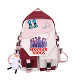 Stranger Things Backpack Student Schoolbag Simple Campus Lightweight Couple Backpack Backpack