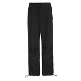 Julia Fox Low Rise Trousers Sexy Slim-Fitting Loose Wide Leg