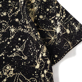GVC T Shirt Starry Sky Pattern Pure Cotton Loose Short Sleeve Male
