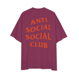 Anti Social Club T-shirt Short Sleeve T-shirt