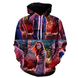Stranger Things Hoodie 3dstranger Things 3D Digital Printing Men's Hoodie Sweater