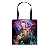 Stranger Things Hellfire Club Handbag Capacity Eco-friendly Shopping
