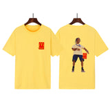 Cactus Jack McDonalds Shirt Printed Short Sleeve round Neck T-shirt