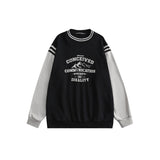 Preppy Aesthetic Sweatshirt Sweater Hong Kong Style Street Loose Couple
