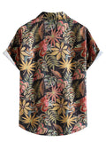 Men Hawaii Shirts Casual Shirt Men