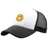 Smiley Face Cap Embroidery Summer Sun Hat