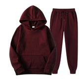 Men Tracksuit Fall Winter Coat Sports and Leisure Suit