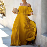 Lady Gaga Dress Sexy Exposed Pleated Chiffon Party Formal Dress