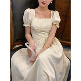 Marilyn Monroe Dress Vintage Dress Women's Bubble Sleeve Dress Summer