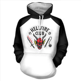 Stranger Things Hellfire Club Hoodie Stranger Things Character 3D Digital Printed Hoodie