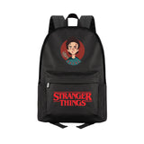 Stranger Things Backpack Large Capacity Fashion Canvas Backpack Student Schoolbag