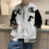 Cream Color Varsity Jacket Vintage Baseball Uniform