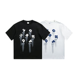 Men T Shitrs Summer Men's Printed T-shirt Casual Short Sleeve