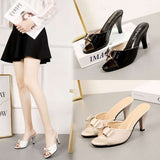 Nude Block Heel Peep Toe Sandals