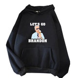 Let'S Go Brandon Hoodie Spring And Autumn English Lettered Casual Hoodie
