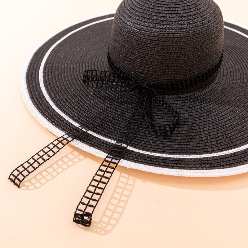 Fedora Golf Hats Summer Satin Women's Dome Straw Hat