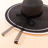 Fedora Golf Hats Summer Satin Women's Dome Straw Hat