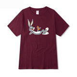 Bugs Bunny Shirt Fashion Men's Short Sleeve Cute