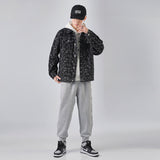 Paisley Denim Jacket Autumn and Winter Boys Denim Jacket Coat Printed Jacket