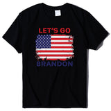 Let's Go Brandon T Shirt Women's Top Printed Short Sleeve T-shirt Women
