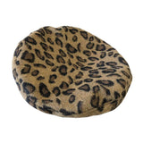 Leopard Fur Hat Beret