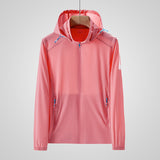 Sun Resistant Clothes Sun Protection Clothing Women's Ice Silk Hooded Stretch