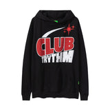 Grafitti Sweatshirts Vintage Graffiti Letters Printed Hoodie Men