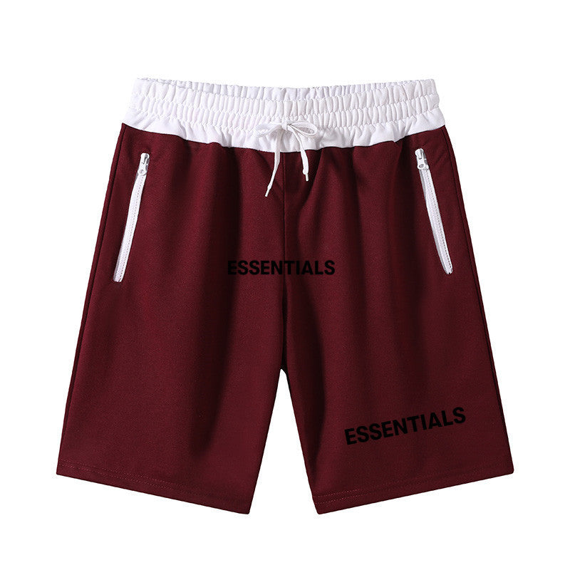 Fog Fear of God Shorts Summer Essentials Letter Sweatpants